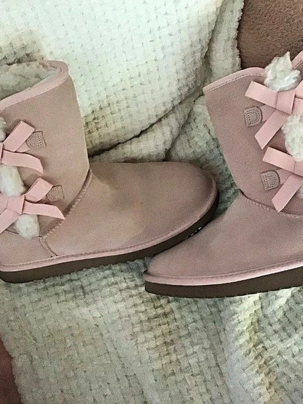 Koolaburra by UGG Bailey Bow II Pink Boots US 9